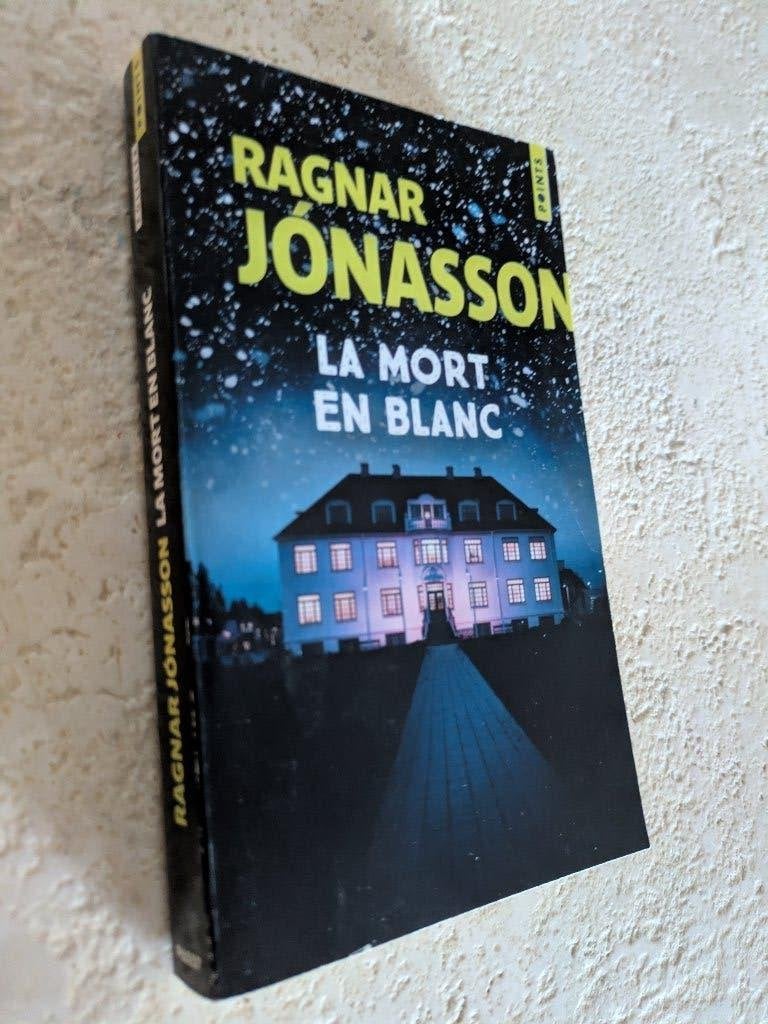 La mort en blanc (Ragnar Jónasson)., Livres, Policiers, Envoi, Utilisé, Ragnar Jónasson.
