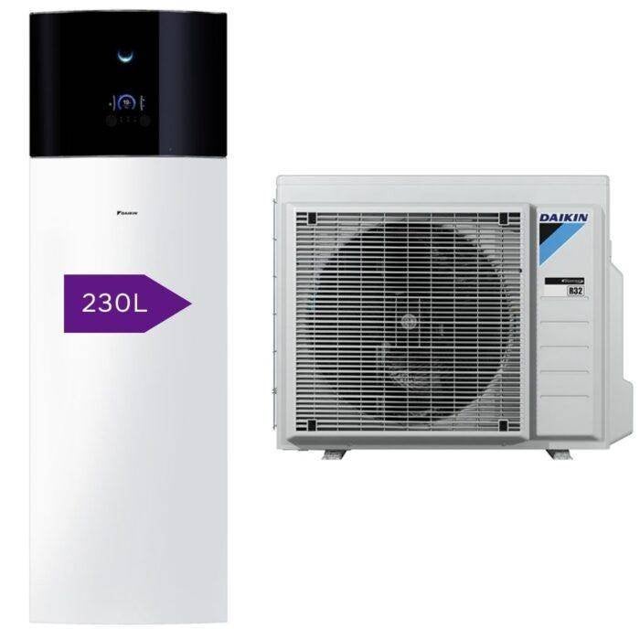 Daikin Altherma 3 warmtepomp 4kW + 230L – NIEUW, Doe-het-zelf en Bouw, Verwarming en Radiatoren, Ophalen, Hoog rendement (Hr)