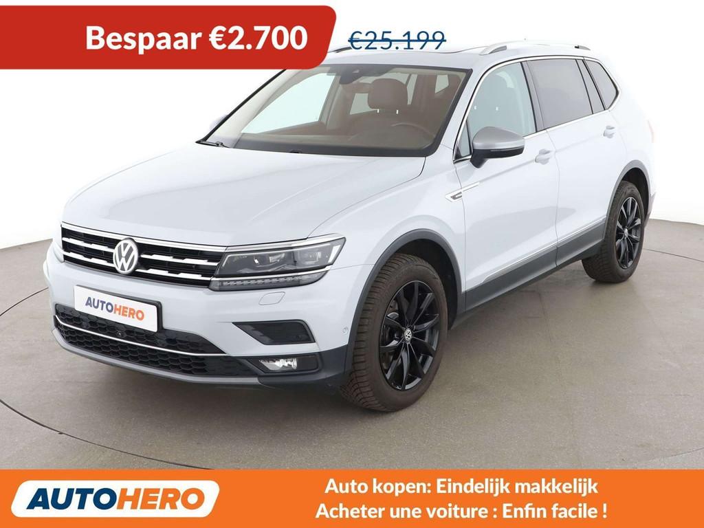 Volkswagen Tiguan Allspace 2.0 TDI Highline 4Motion, Auto's, Volkswagen, Automaat, 239 pk, Zwart, Leder