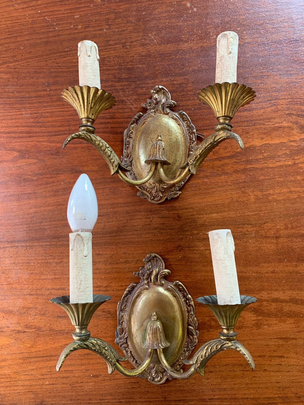 Wandlampen in lodewijk XV stijl, Ophalen of Verzenden, Gebruikt, Wandlamp