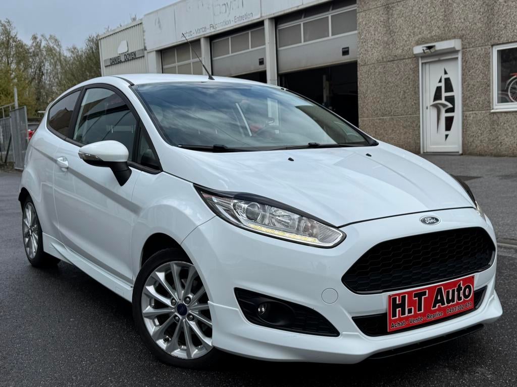 Ford Fiesta 1.5 TDCI/Airco/Sport/Euro6B/Garantie!!, Auto's, Voorwielaandrijving, Stof, 4 cilinders, Wit