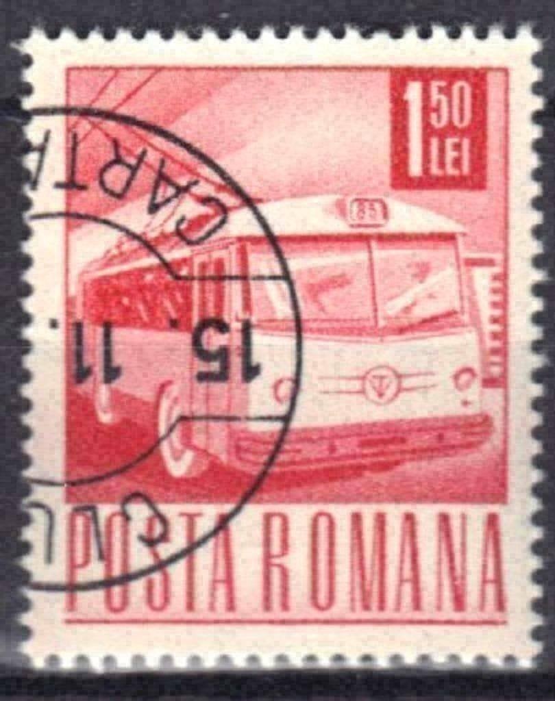 Roumanie 1967/1968 - Yvert 2356 - Poste et trafic (ST), Timbres & Monnaies, Timbres | Europe | Autre, Envoi, Affranchi
