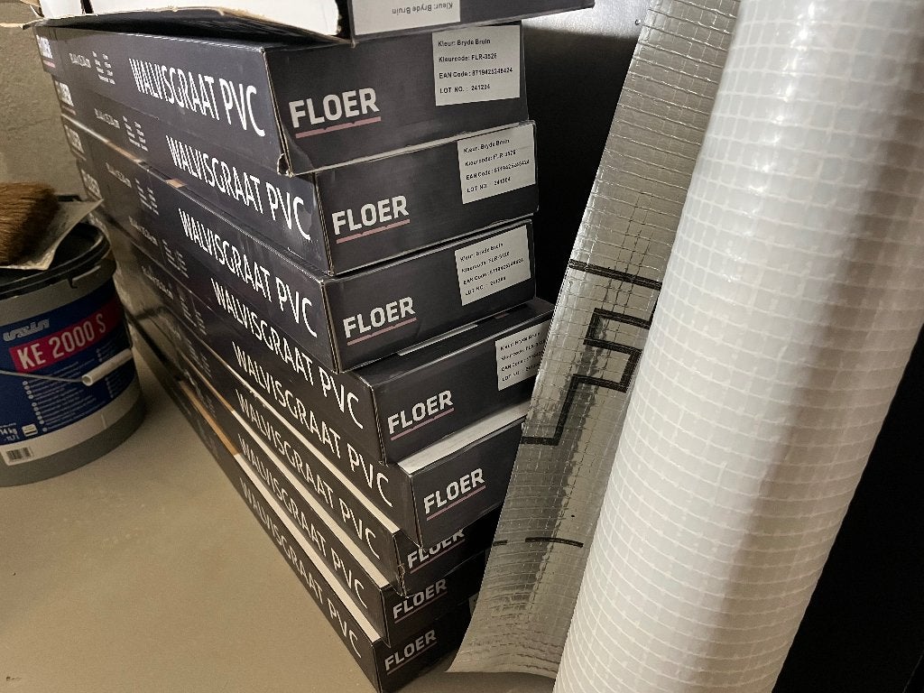 Pvc vloer floer, Ophalen, Kunststof, Overige typen, Nieuw