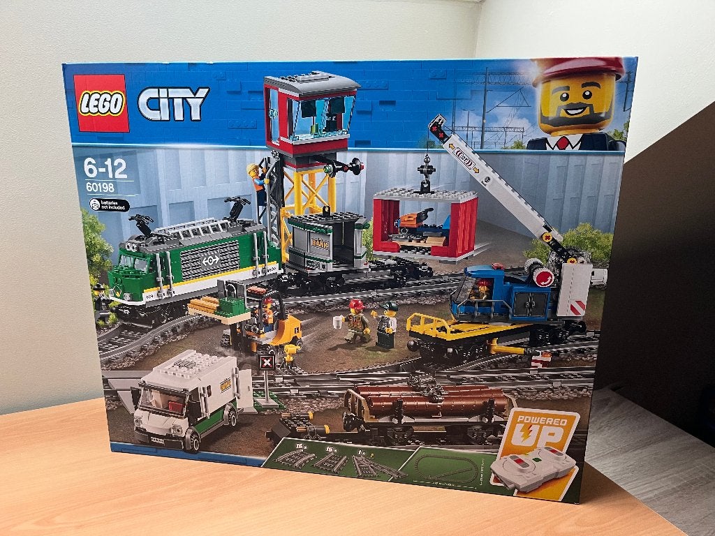 Lego City set 60198 Vrachttrein, Neuf, City, Enlèvement ou Envoi, Lego