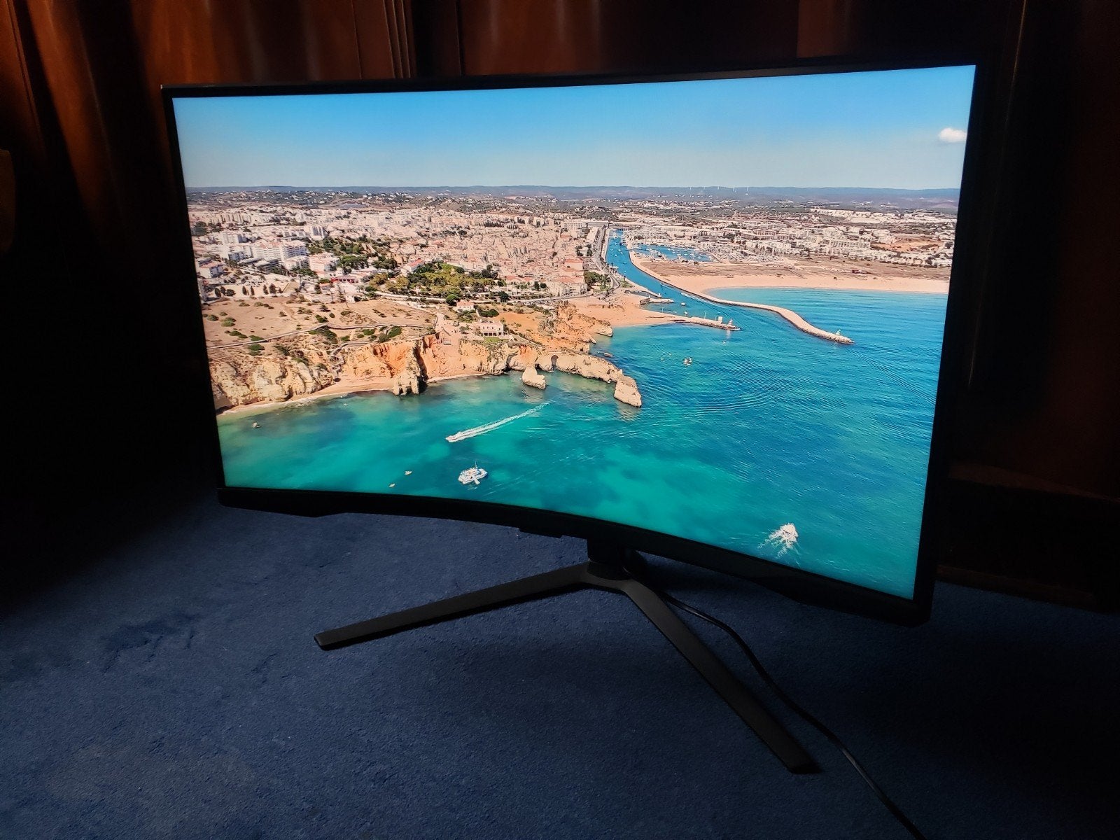 Samsung G6 - 32" QHD 240hz, Informatique & Logiciels, Gaming, VA, Enlèvement, Utilisé