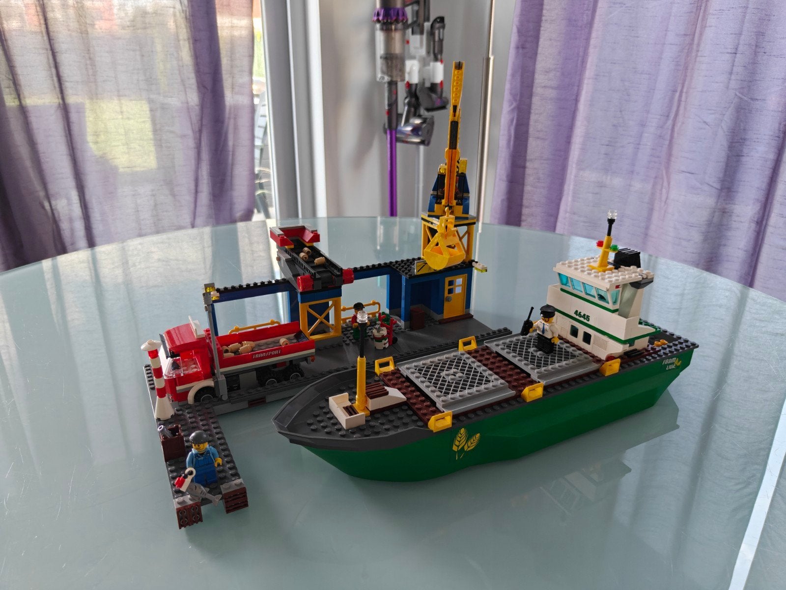 LEGO City 4645 Haven – compleet met handleidingen, City, Lego, Ophalen of Verzenden, Compleet