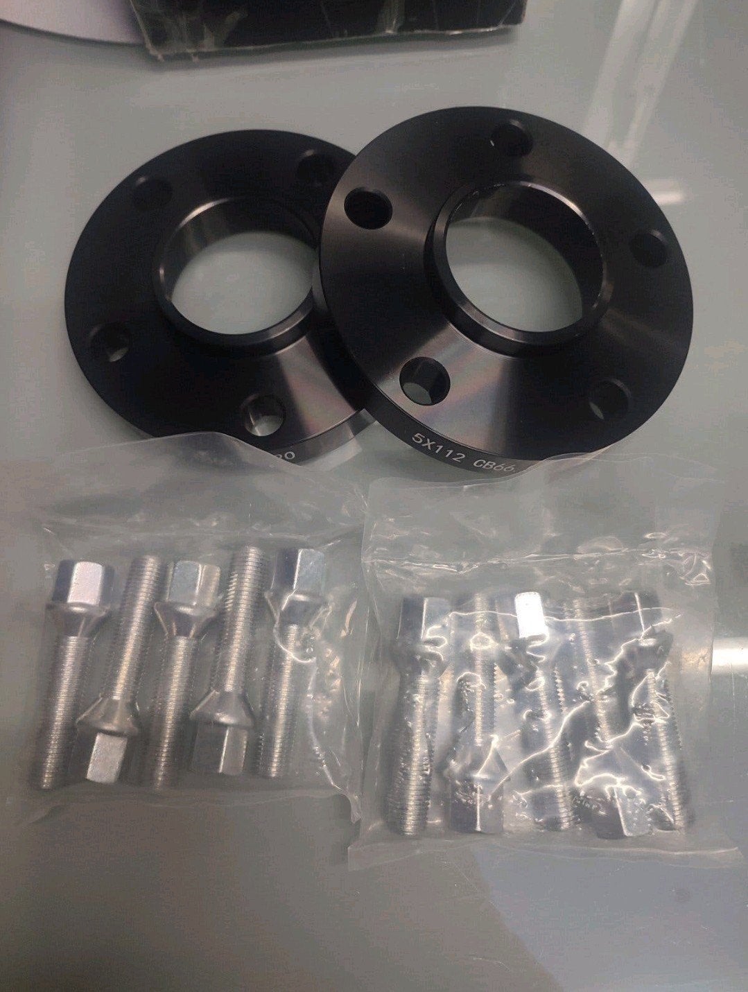 Entretoises 5x112 Mercedes-BMW-Audi 20 mm, Enlèvement