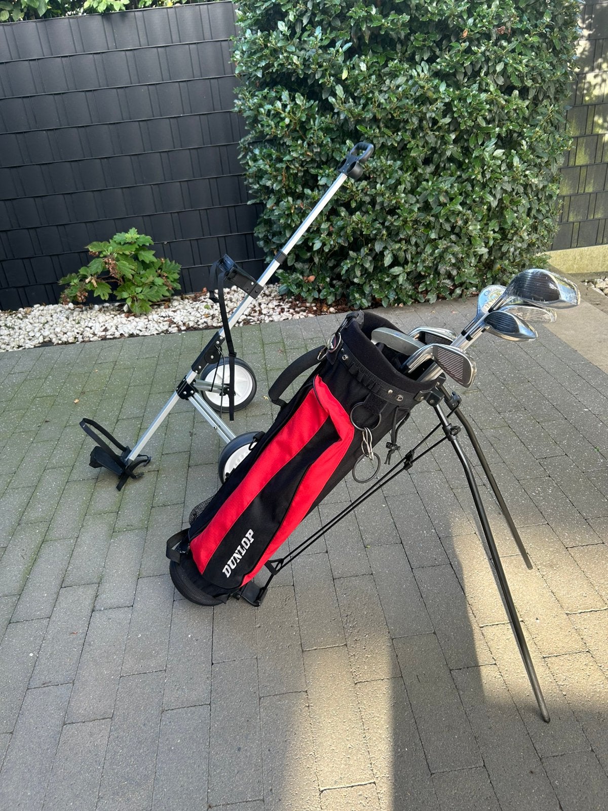 Complete Dames Golfset met Dunlop Golftas & Trolley, Ophalen, Zo goed als nieuw, Tas