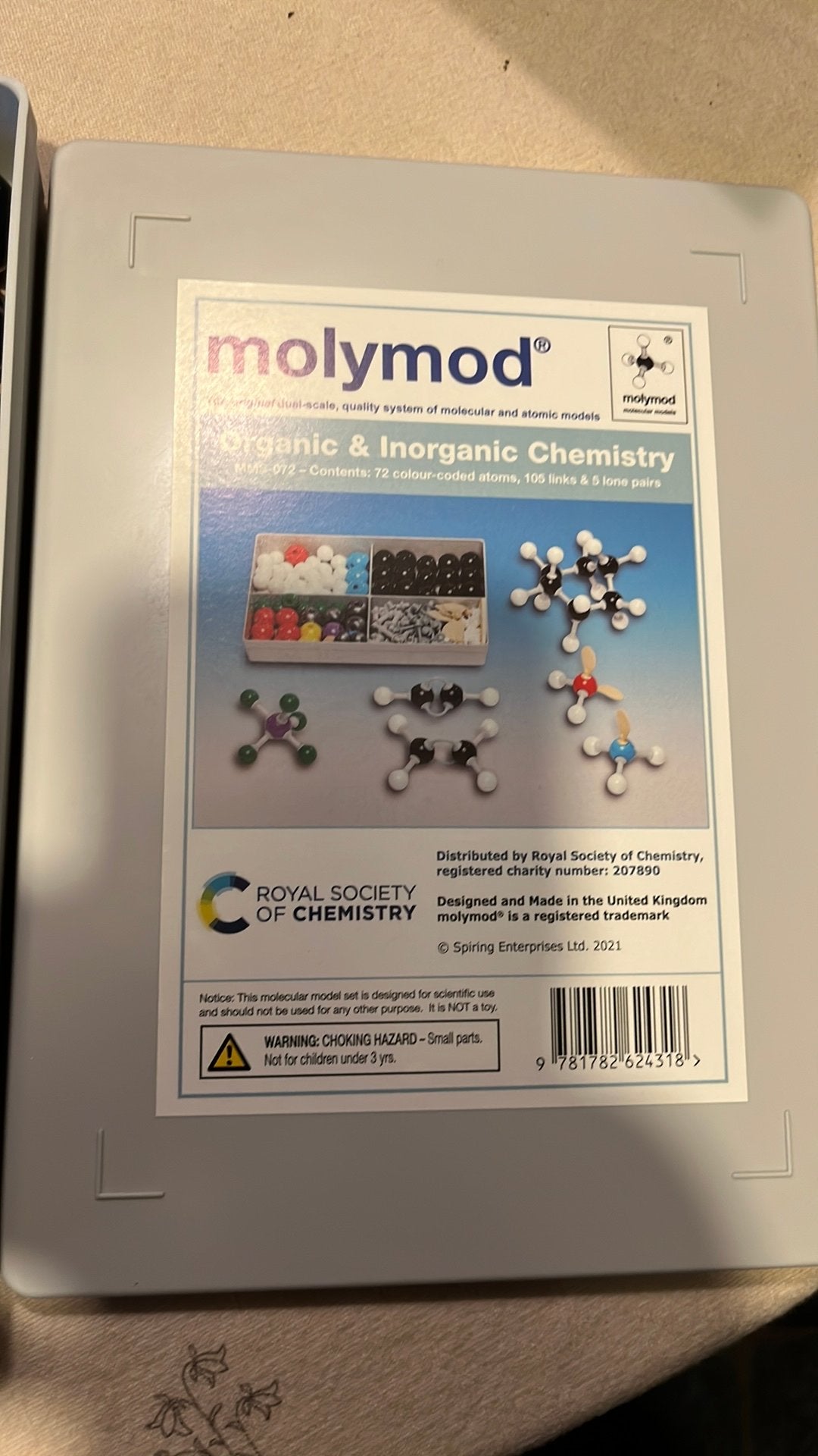 Molymod studenten set om chemie te oefenen, Ophalen of Verzenden, Zo goed als nieuw