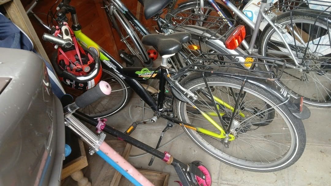 Fiets te koop, Ophalen