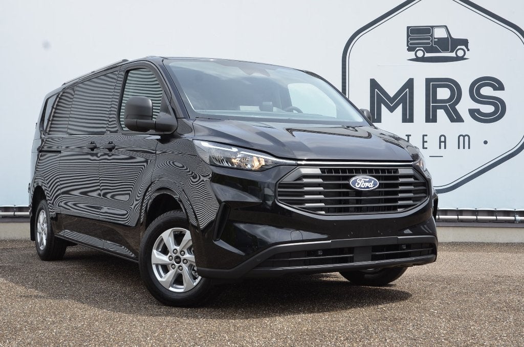 Ford Transit Custom- L2- Dubbelcab-Automaat-Nieuw- 37990+BTW, 6 portes, Euro 6, Automatique, Tissu
