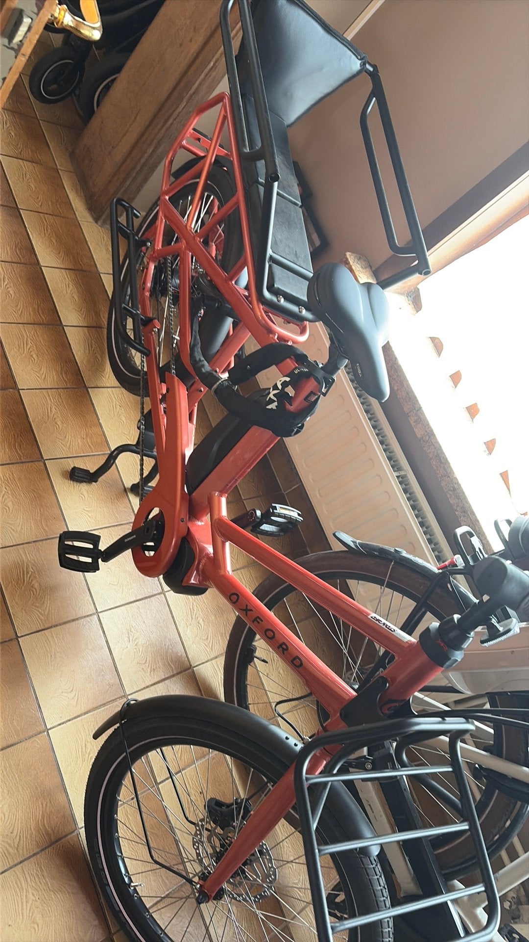 Longtail electrische fiets, Fietsen en Brommers, Ophalen, Zo goed als nieuw