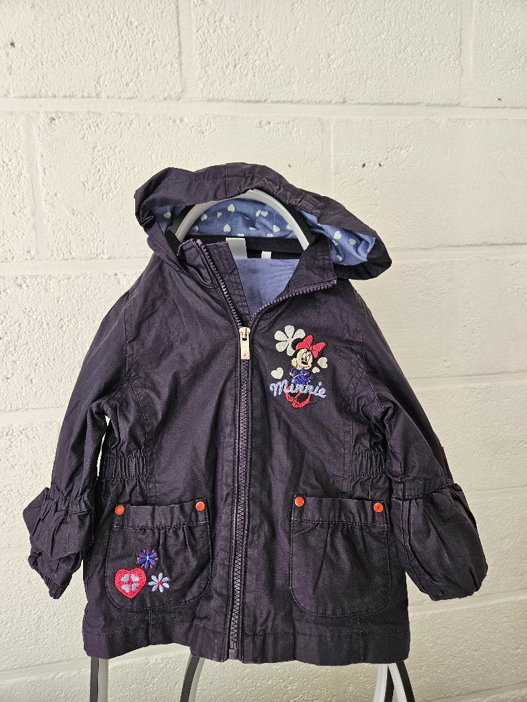 Veste fille mi-saison Minnie imperméable taille 92, Enfants & Bébés, C&A, Comme neuf, Enlèvement, Fille