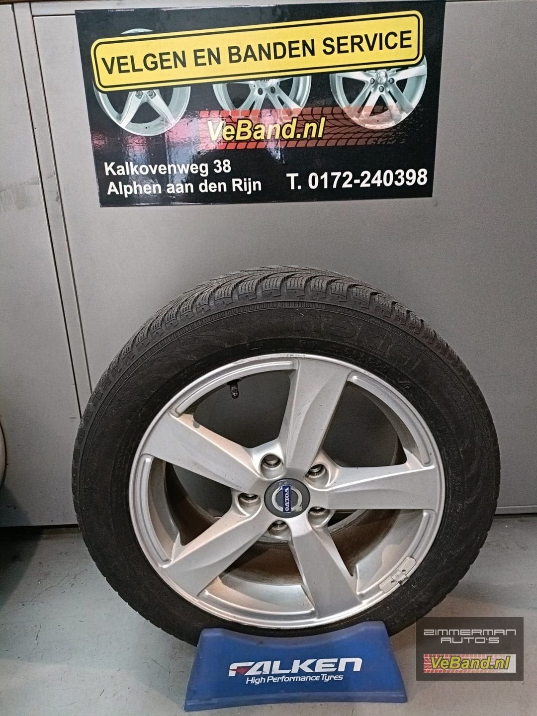 Volvo C30/V40 velgen met winterbanden, Auto-onderdelen, Banden en Velgen, Ophalen, Gebruikt, -, Banden en Velgen