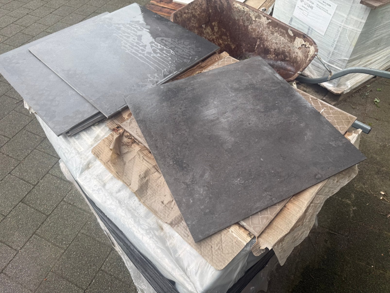 Vloer of wand tegels 60x60. Cm, Tuin en Terras, Ophalen, Nieuw