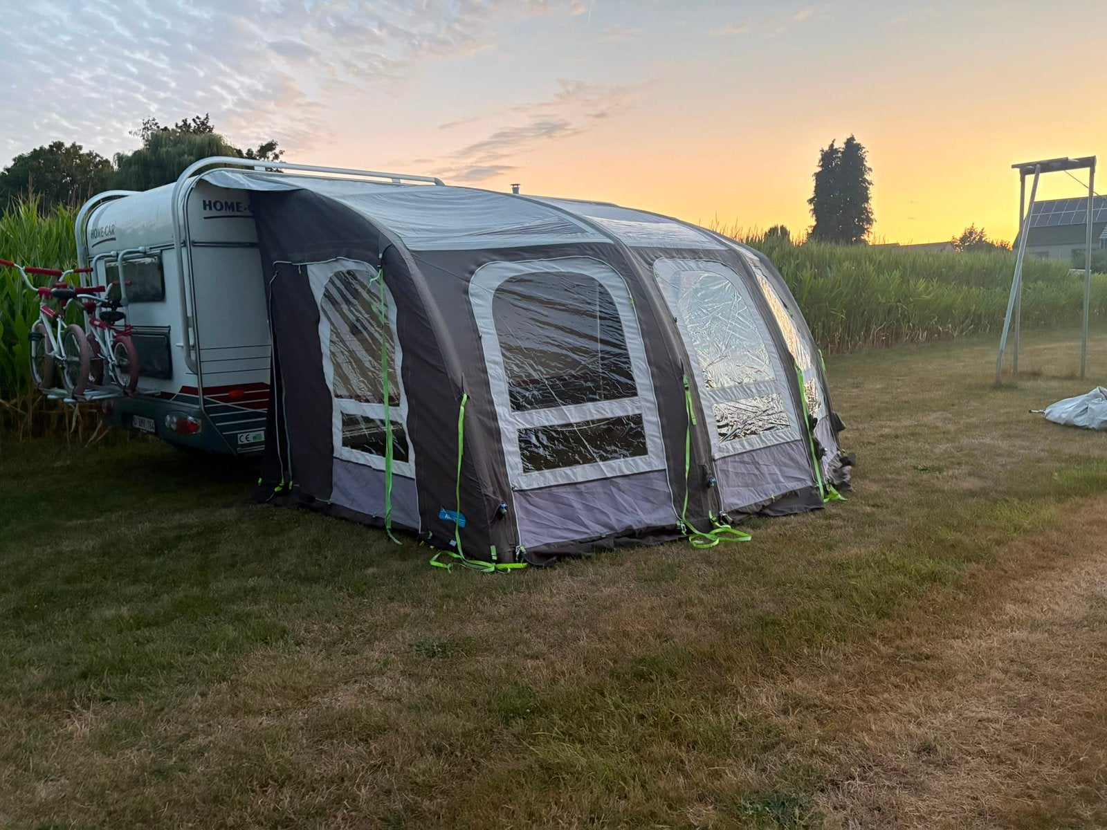 Kampa Ace Air 400, Caravanes & Camping, Auvents, Enlèvement, Utilisé