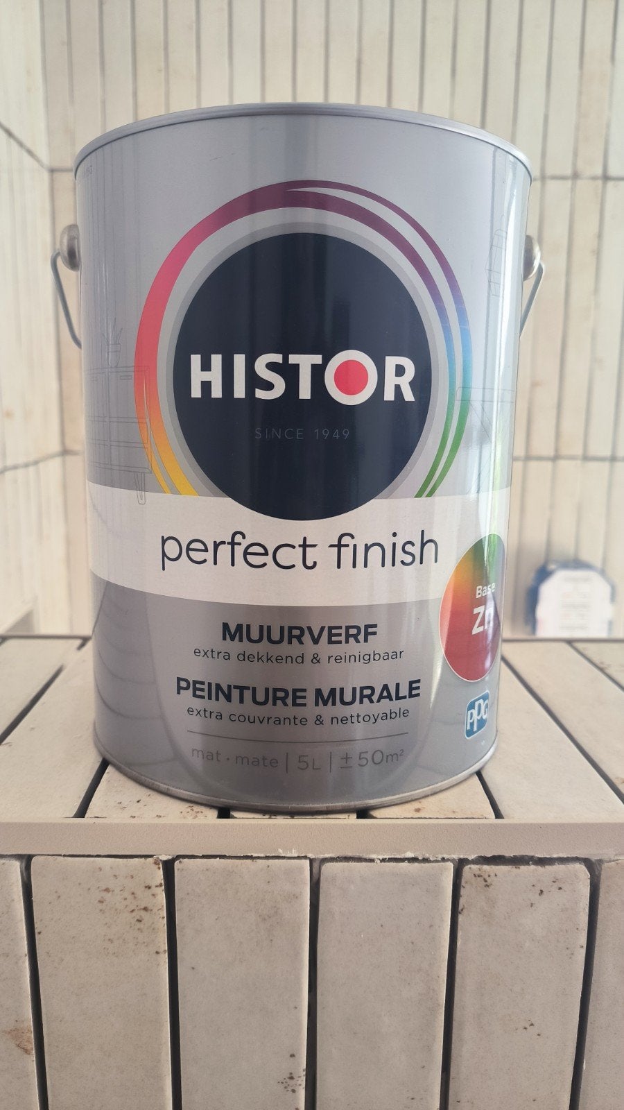Histor Perfect Finish verf: ongeopend, Ophalen, 5 tot 10 liter, Nieuw, Verf