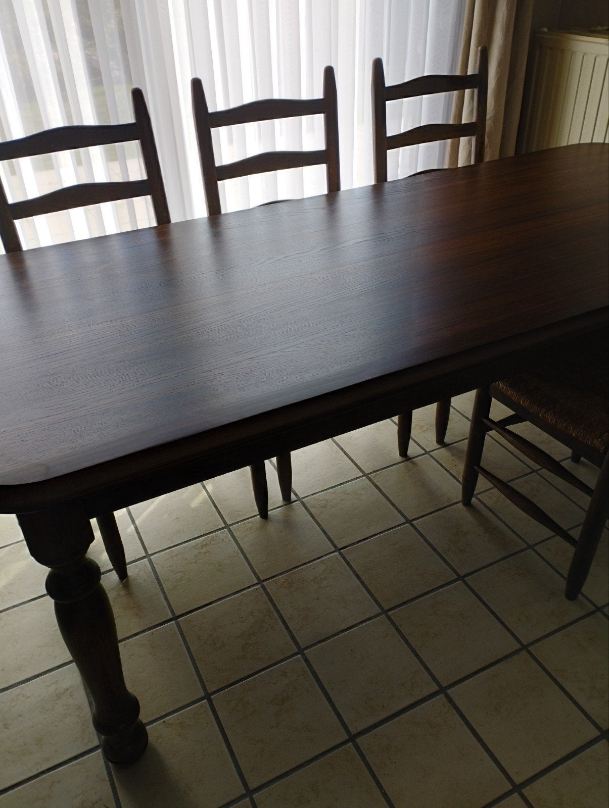 eiken kast en tafel, Huis en Inrichting, Ophalen