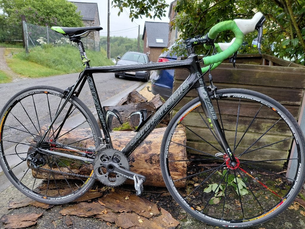 Velo connondale supersix evo T54, Autres marques, Frein sur jante, Comme neuf, Enlèvement