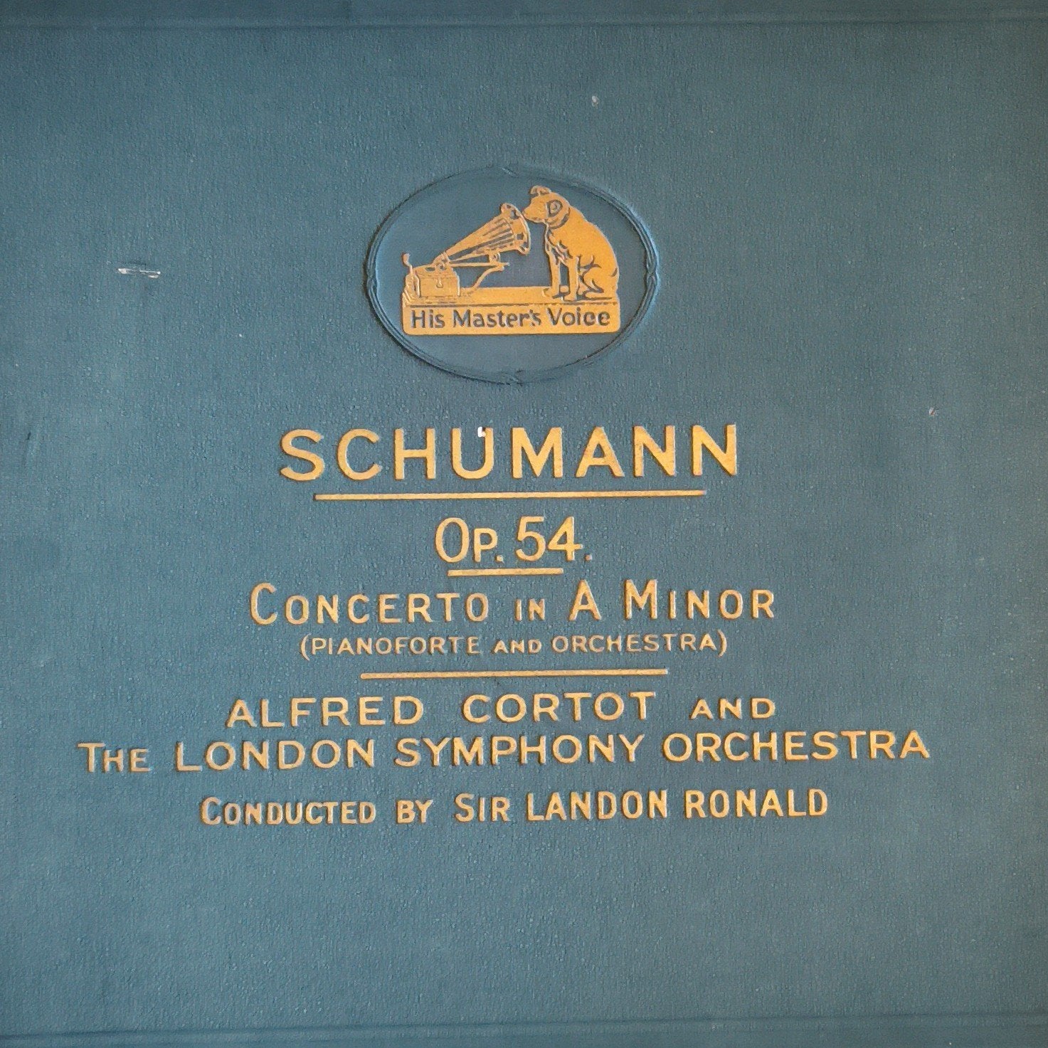 Schumann Concerto in A Minor, Enlèvement ou Envoi, Schumann