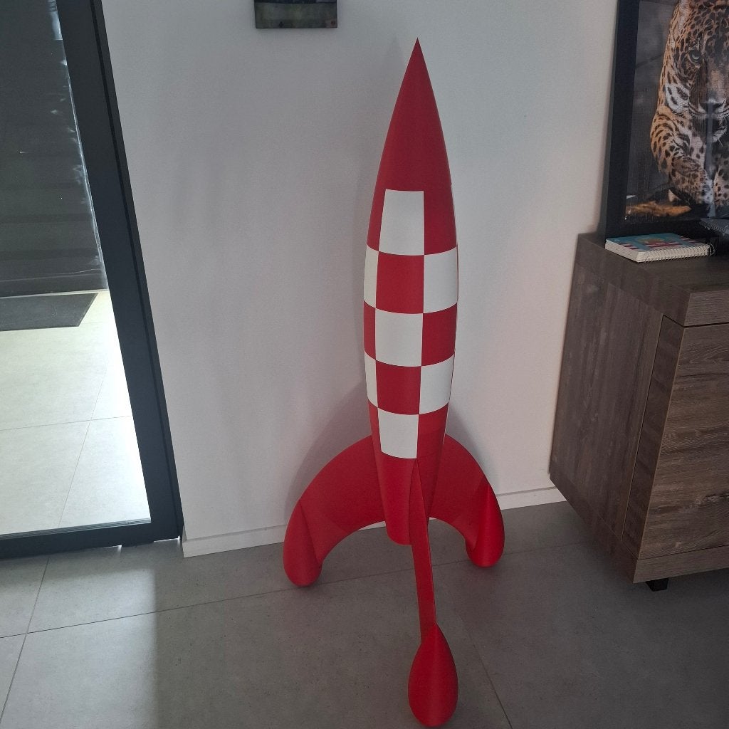 Raket van Kuifje - 150cm, Verzamelen, Ophalen, Kuifje, Zo goed als nieuw