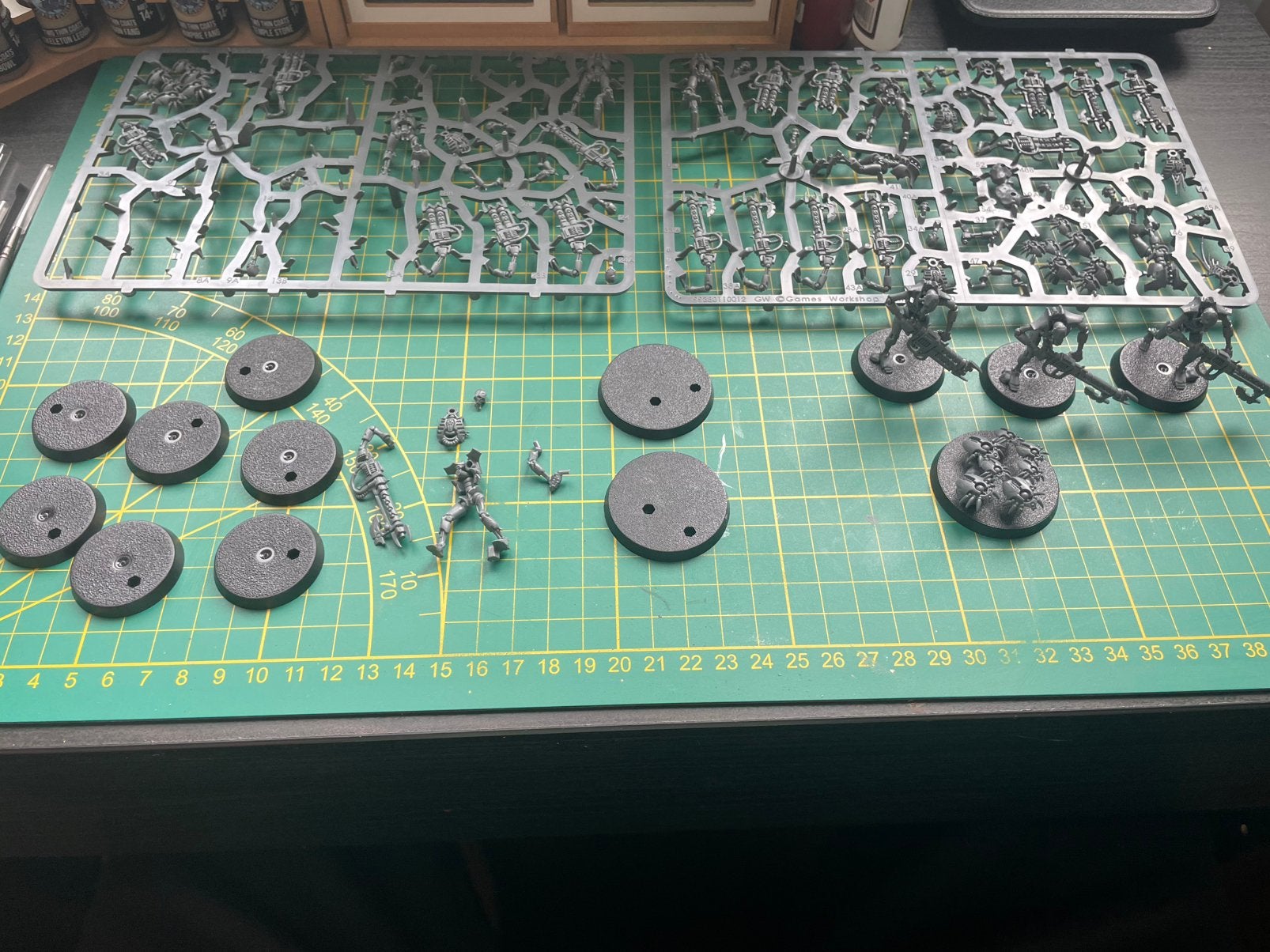 Warhammer 40K Necron warriors, Enlèvement ou Envoi, Comme neuf, Warhammer