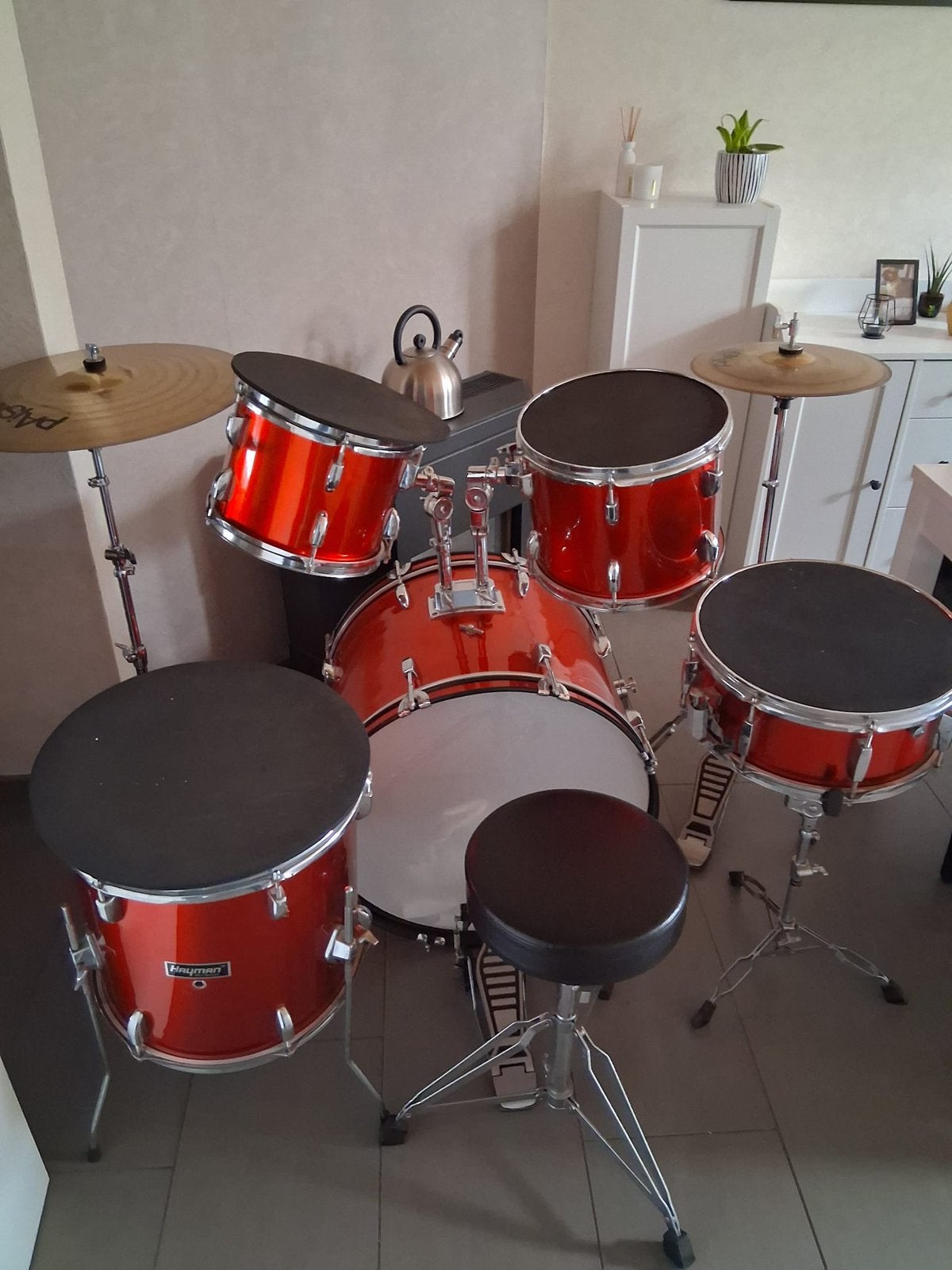 Hayman pro series drumstel, Ophalen, Zo goed als nieuw, Overige merken