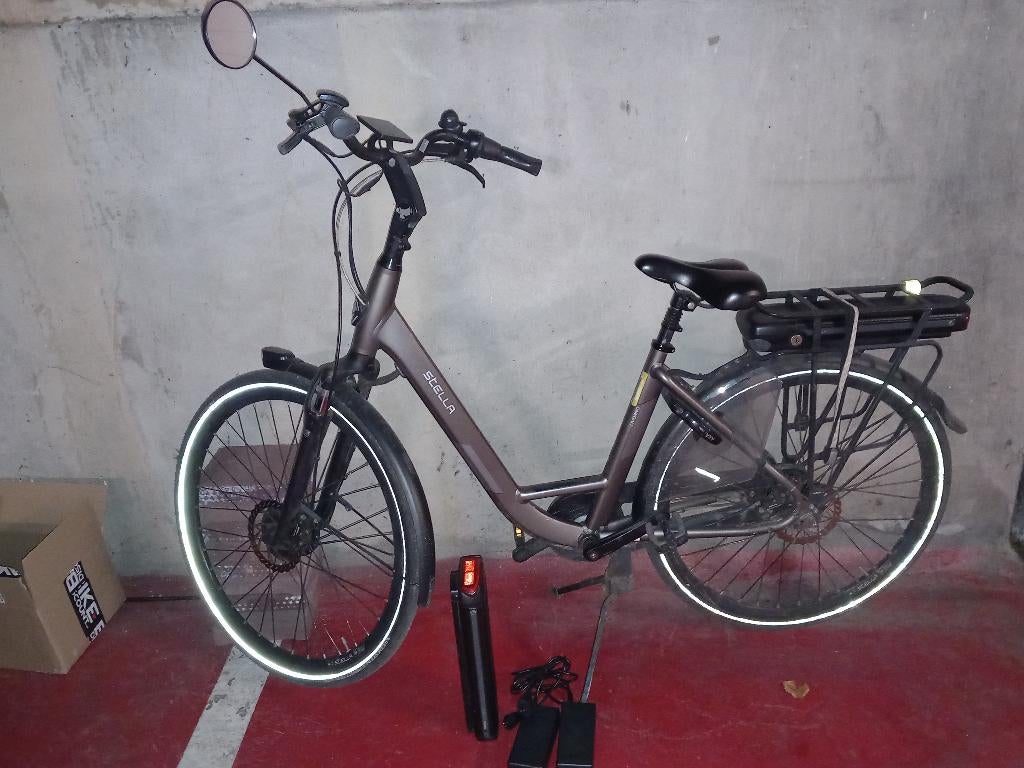 electrische fiets stella, Gebruikt, 55 tot 59 cm, 30 tot 50 km per accu, Ophalen