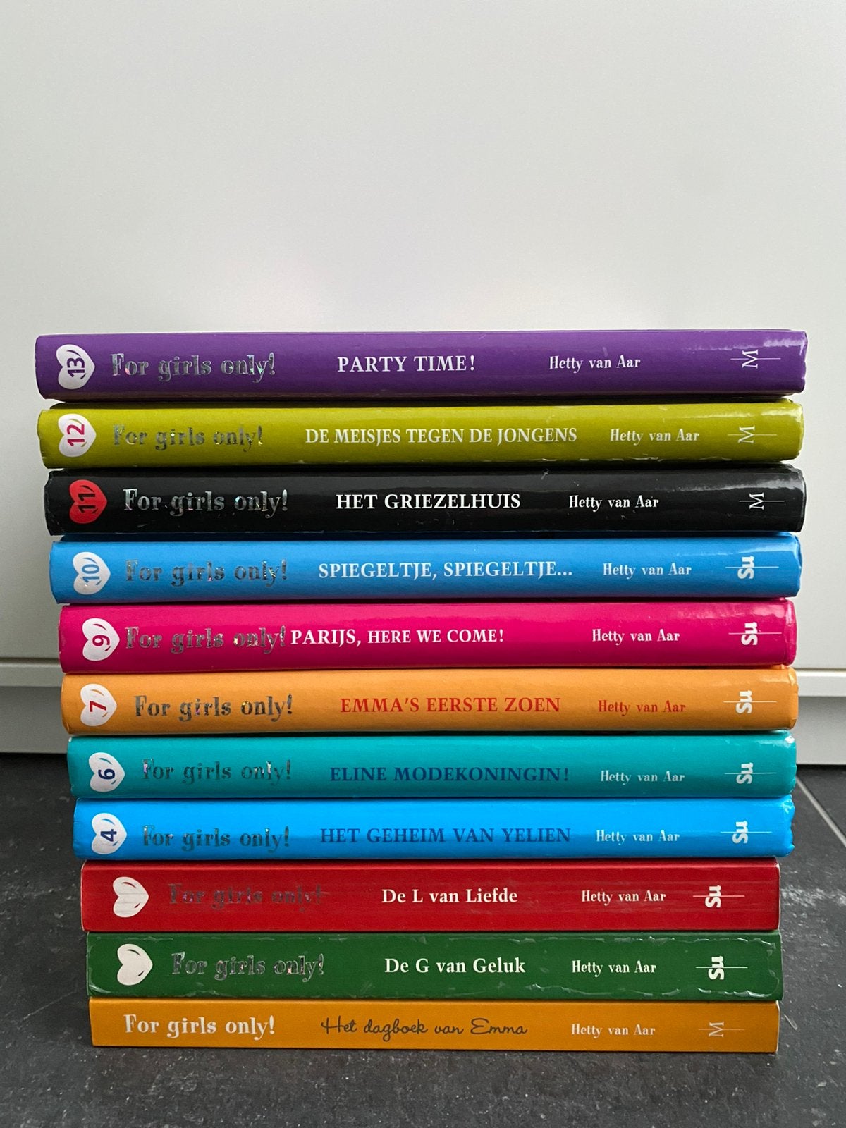 For girls only boeken, Boeken, Ophalen, Zo goed als nieuw