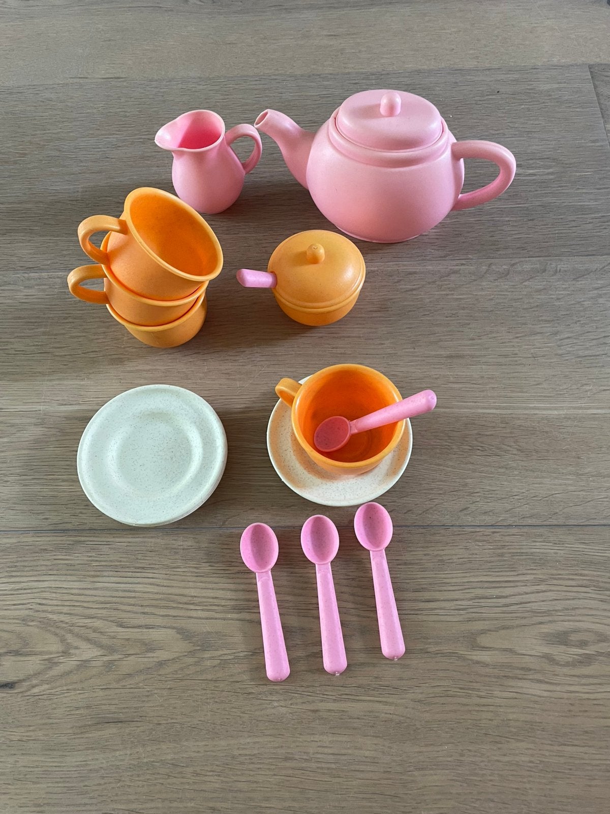 Theeservies voor speelgoedkeuken, Ophalen, Gebruikt, Kunststof, Speelkeuken-accessoire