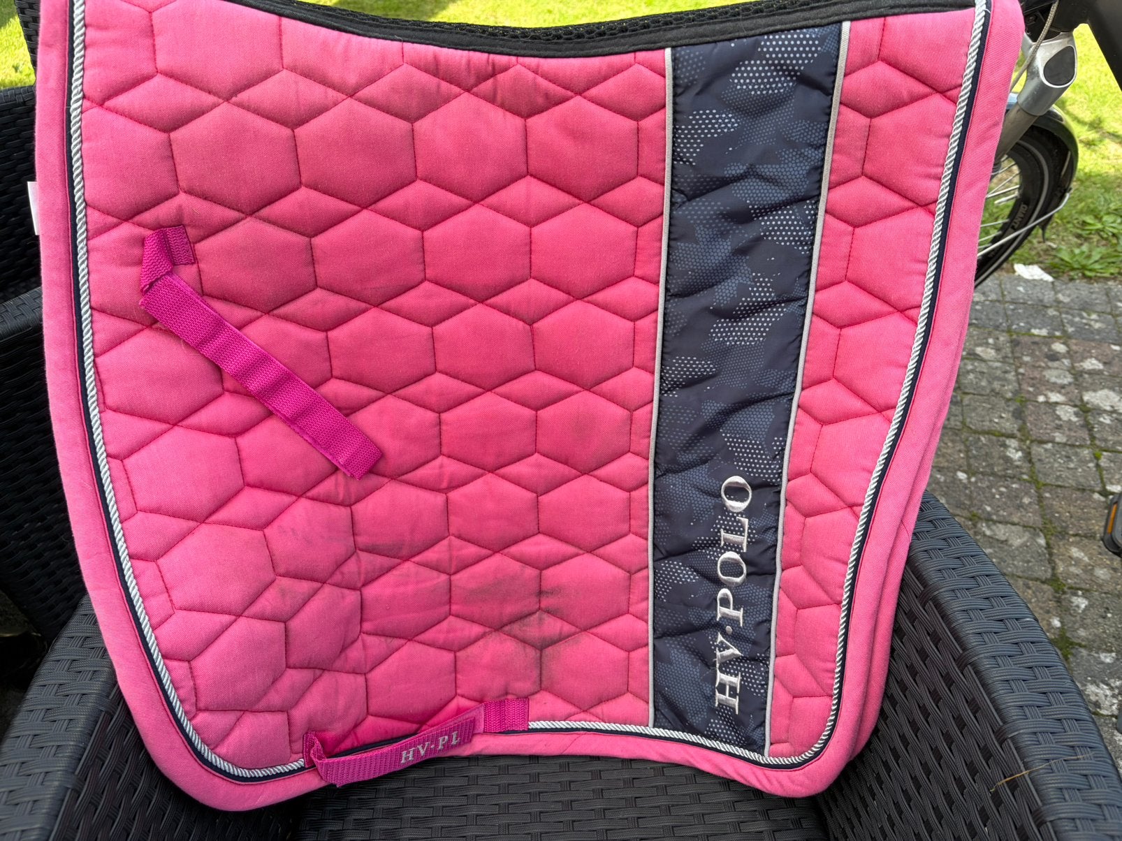 Zadeldekjes, Dieren en Toebehoren, Ophalen of Verzenden, Zo goed als nieuw, Roze, HV Polo