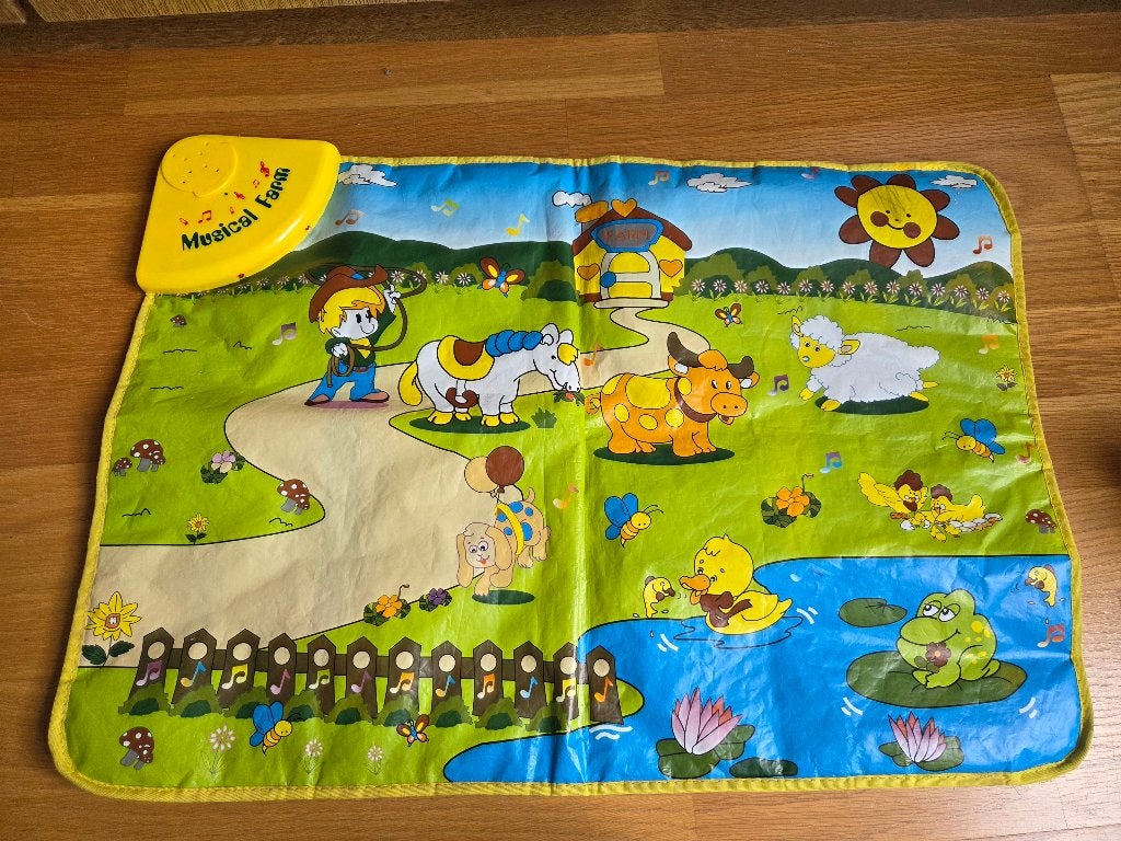 Vrolijke muziekmat, Kinderen en Baby's, Ophalen, Met geluid