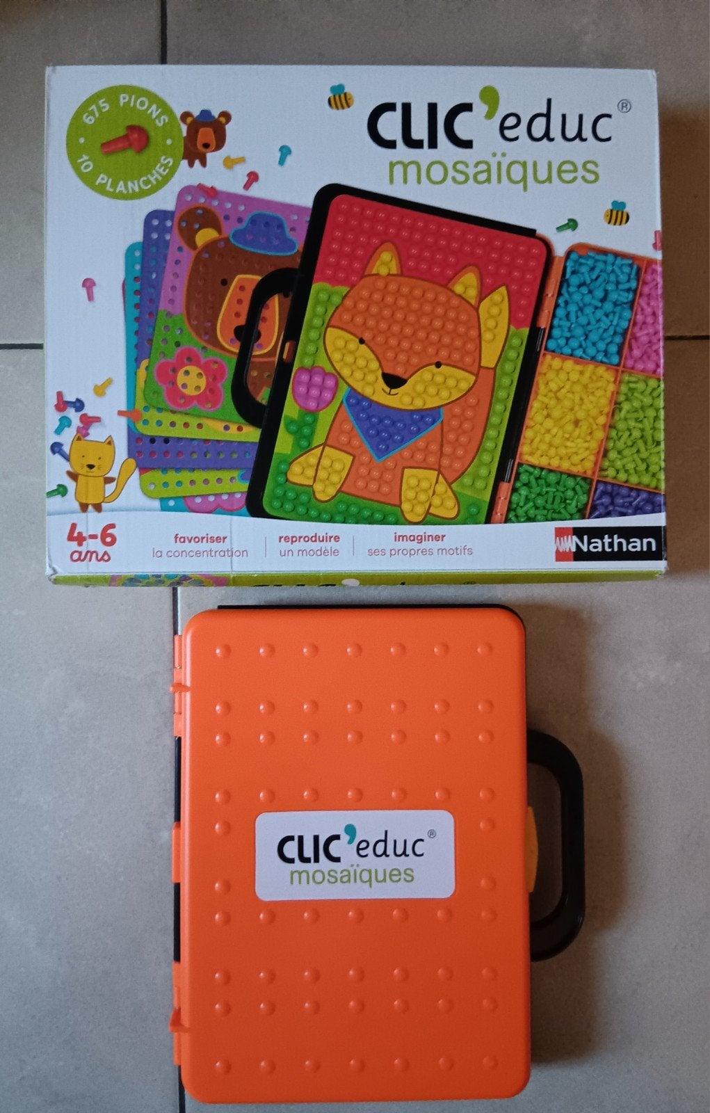 Clic éduc mosaïque, Enlèvement ou Envoi