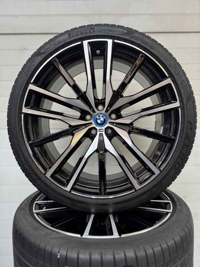 DEMO 22’’ BMW X5 X6 G05 G06 VELGEN ZOMERBANDEN ORIG SET TPMS, Pneus et Jantes, Véhicule de tourisme, -, Autres dimensions