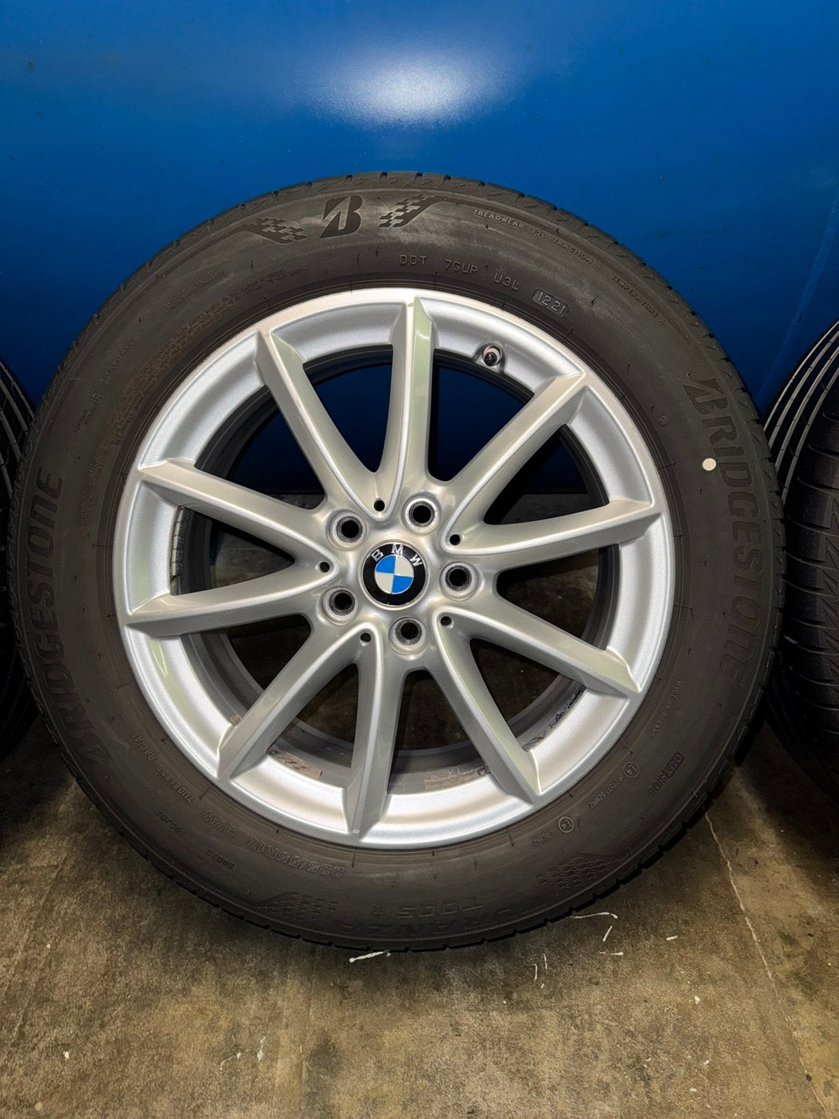 BMW X1, X2d'origine de 17 pouces avec pneus d'été 5x112, Pneus et Jantes, Véhicule de tourisme, Pneus été, 17 pouces