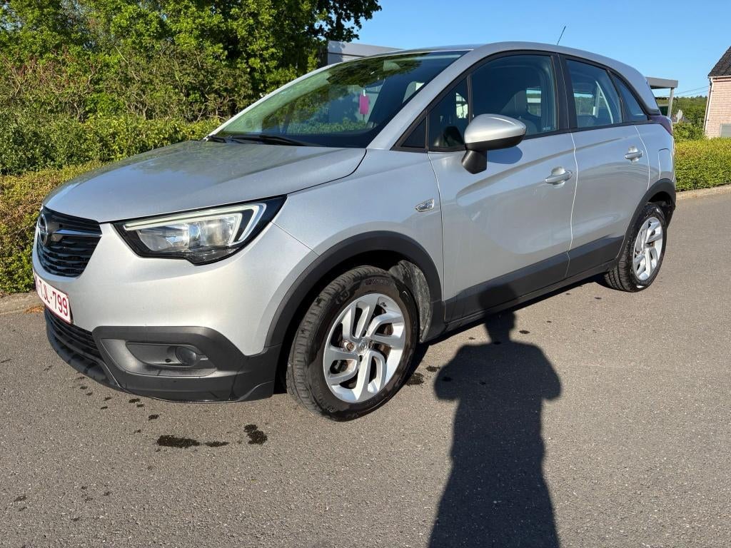 Opel Crossland X 1.6 CDTI  AIRCO  GPS, Voorwielaandrijving, Stof, 4 cilinders, Wit