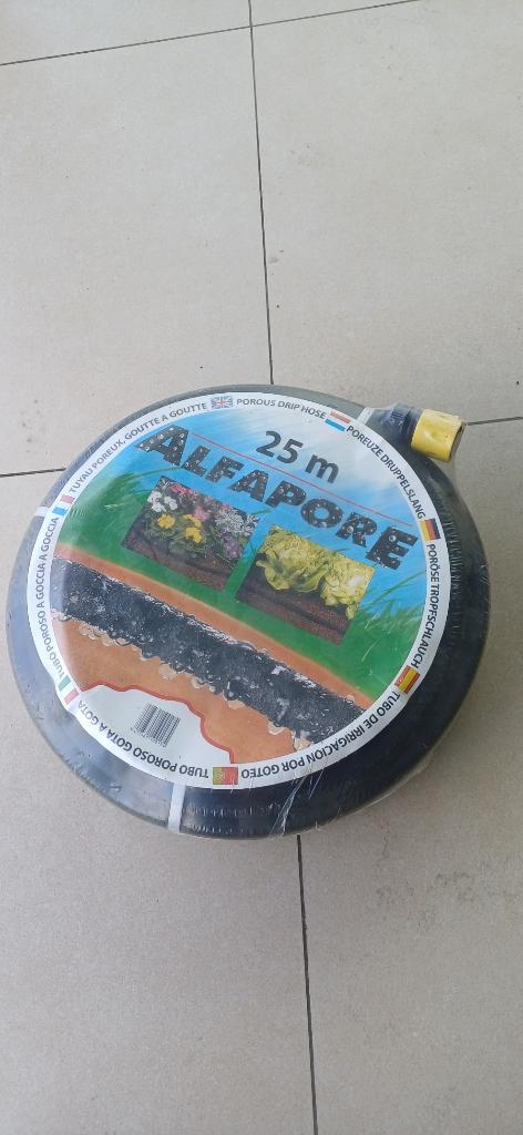 Poreuze druppelslang 25 meter  - nieuw in verpakking, Tuin en Terras, Druppelsystemen, Nieuw, Ophalen of Verzenden