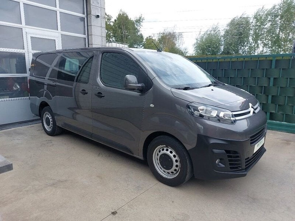 Citroen Jumpy XL 3 plaatsen met 2 schuifdeuren en ruiten in, Argent ou Gris, Achat, 139 g/km, Euro 6