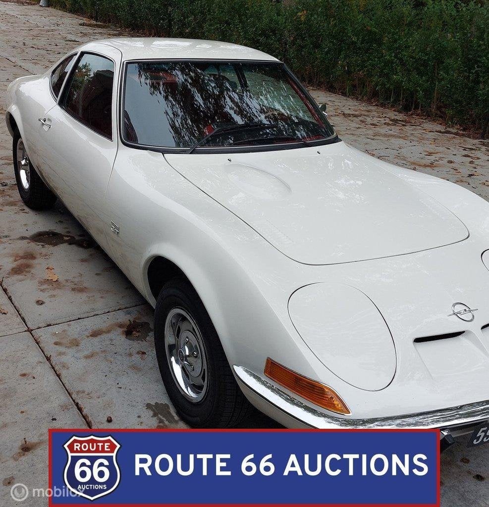 Opel GT 1900 S | 1969 | Route 66 Auctions, Auto's, Oldtimers, Zwart, Bedrijf, Overige carrosserie, Opel