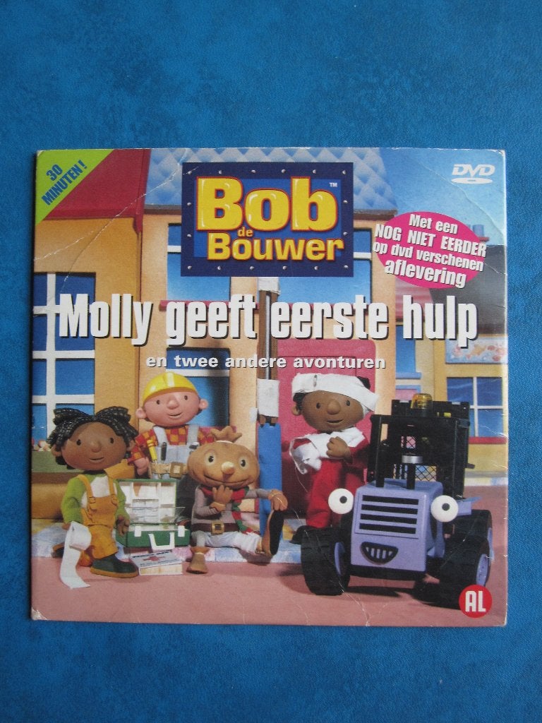 Bob de bouwer - Molly geeft eerste hulp, Avontuur, Alle leeftijden, Tv-serie, Digipak