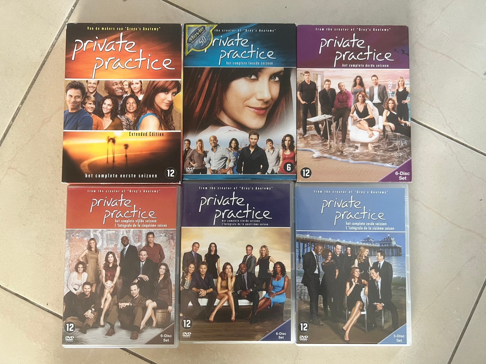Private practice compleet, Cd's en Dvd's, Ophalen of Verzenden, Zo goed als nieuw
