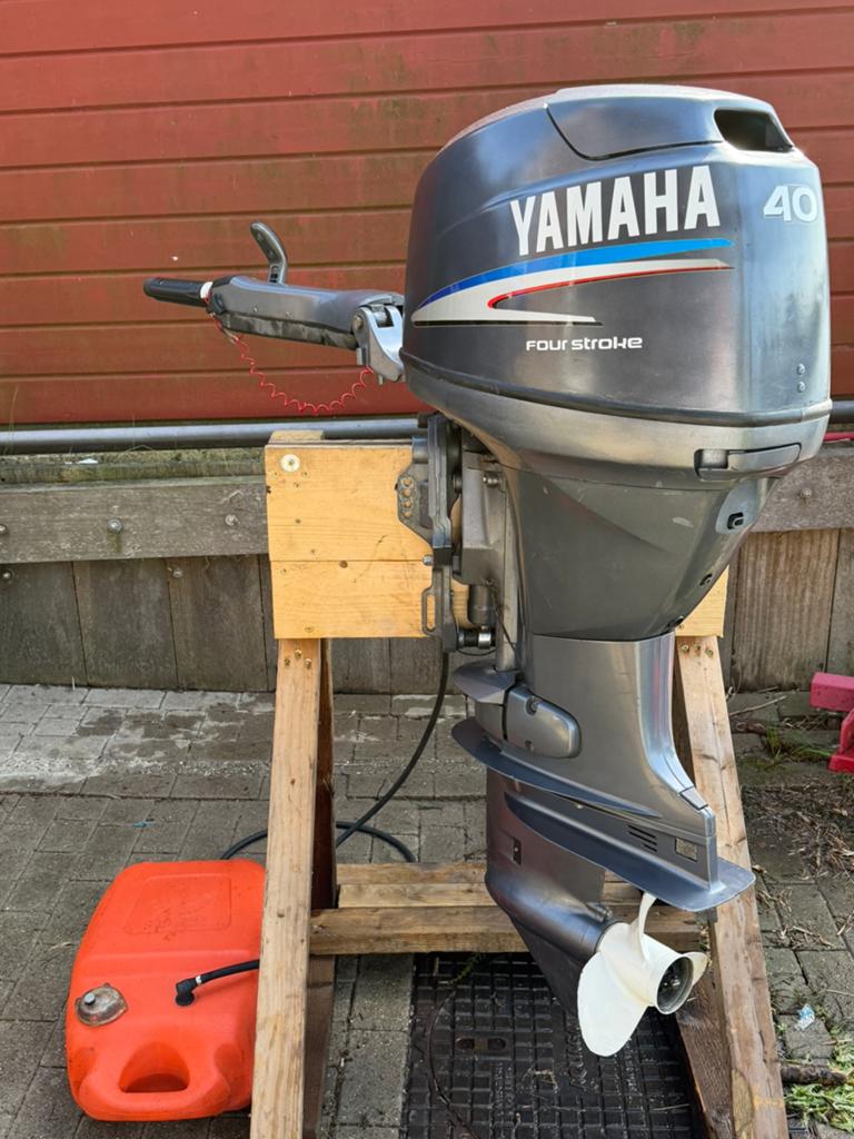 Yamaha 40pk 4 takt kortstaart - bigtiller, Ophalen, Zo goed als nieuw, Buitenboordmotor