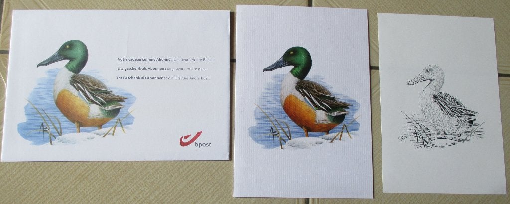 gravure andré buzin, Ophalen of Verzenden, Zonder stempel, Postfris, Postfris