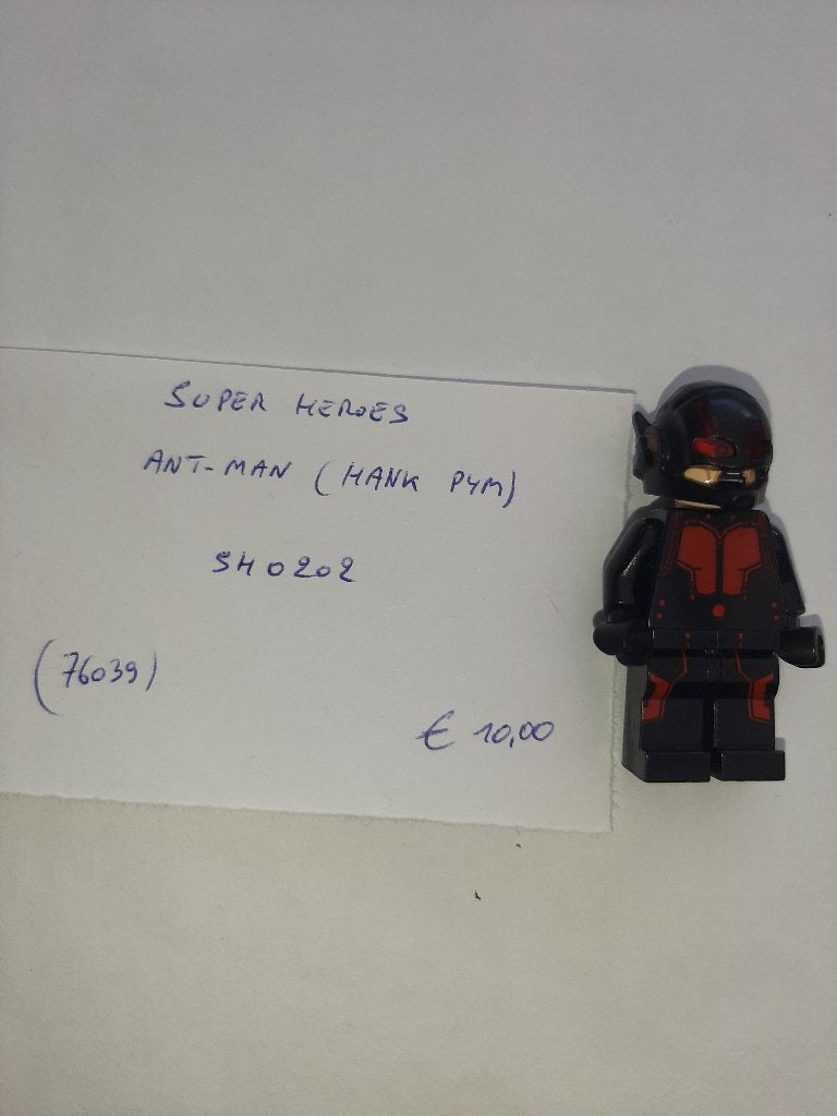 Lego Minifig Super Heroes sh0202 Ant-Man - Hank Pym, Neuf, Enlèvement ou Envoi, Lego, Minifiguren serie