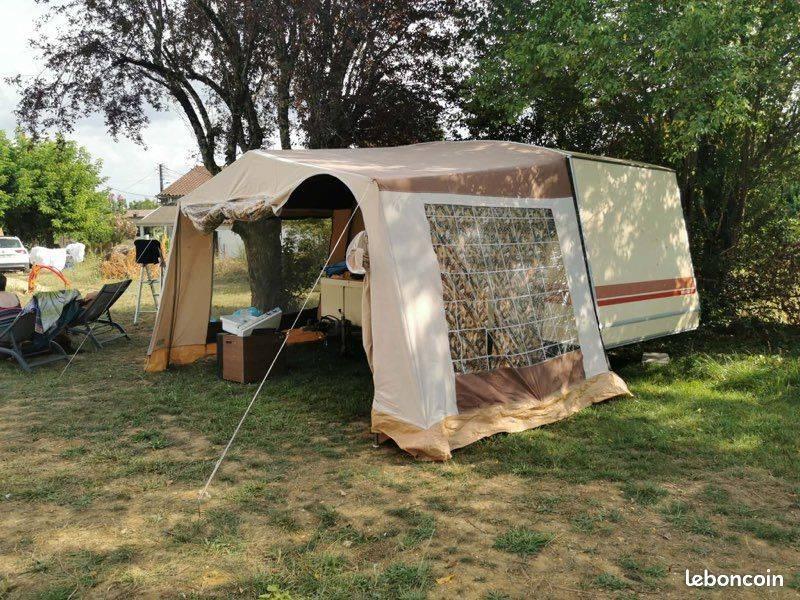 La mythique caravane pliante vintage rapido prete à partir., Autre, Enlèvement, Jusqu'à 4, Autres marques