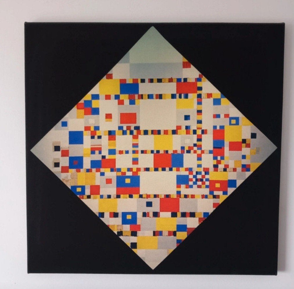 Canevas Piet Mondrian, Enlèvement