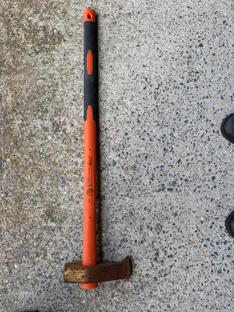 Hache, Jardin & Terrasse, Outils à main, Enlèvement, Utilisé