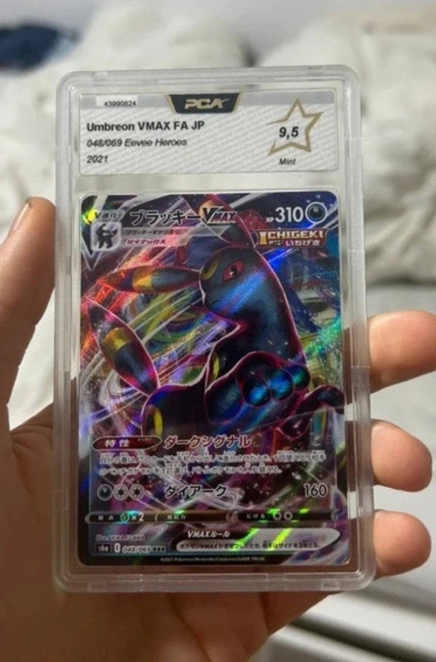 Umbreon VMAX FA JP graded 9,5 mint, Ophalen of Verzenden, Nieuw, Losse kaart