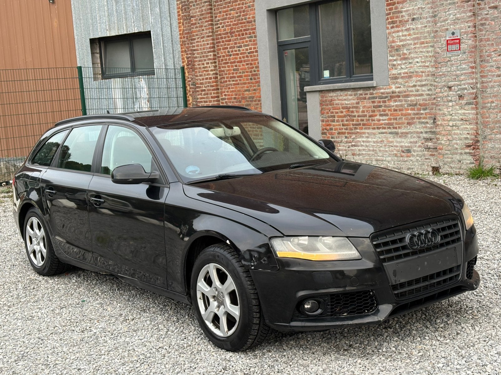AUDI A4 AVANT 2.0TDI 2010 EURO5, Auto's, Euro 5, Stof, Zwart, A4