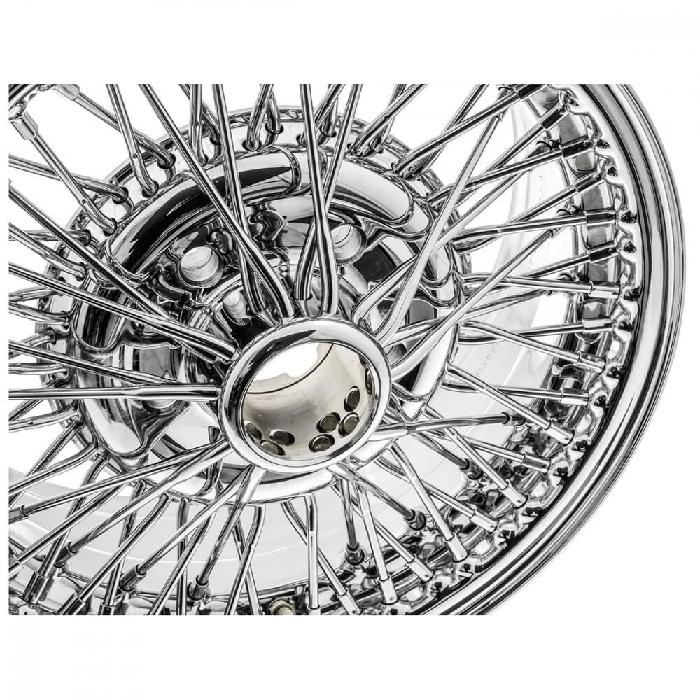 NIEUW chromen spaakwiel Jaguar Bolt-On WWC715 - XW715, 15 inch, -, -, Nieuw